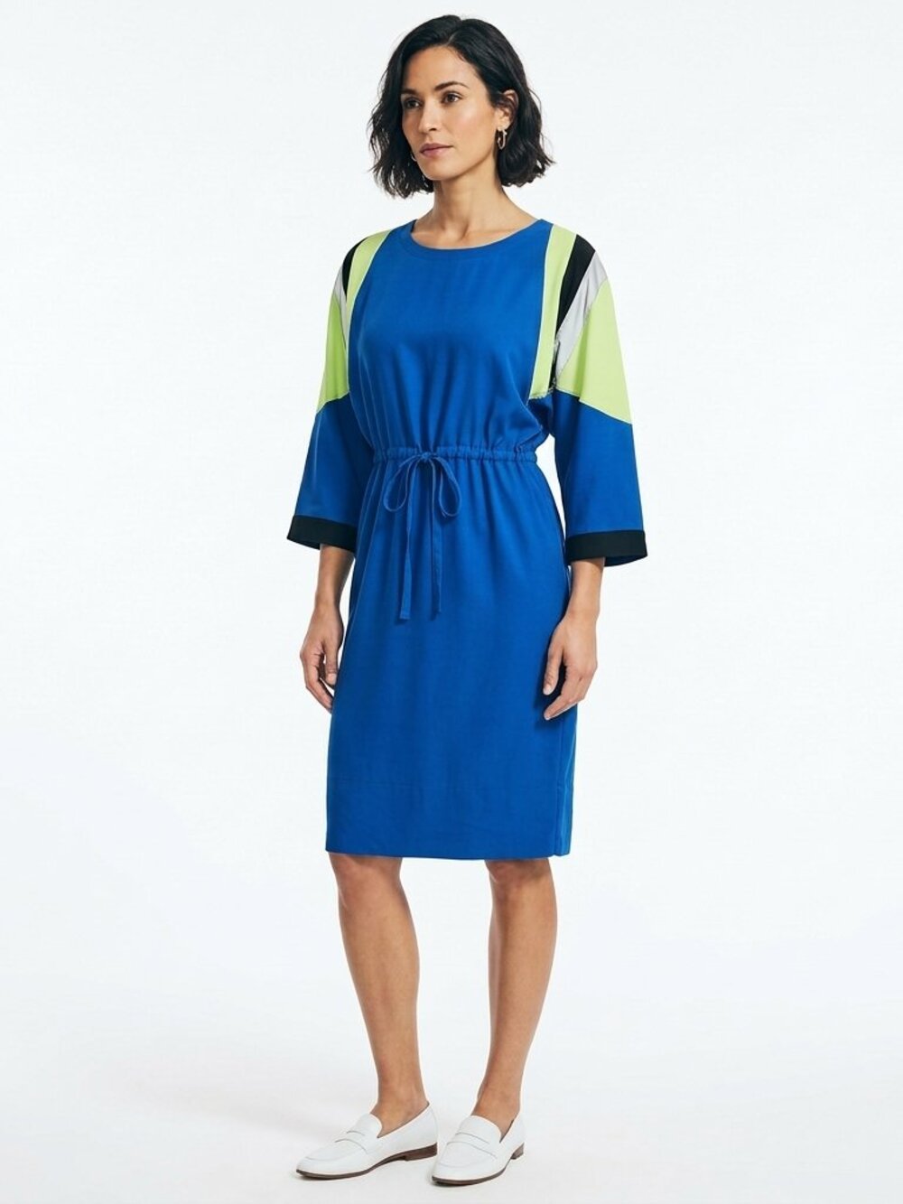 DKNY Donna Karan New York "Electric" Runway Silk Dress NEW- Sz. 2